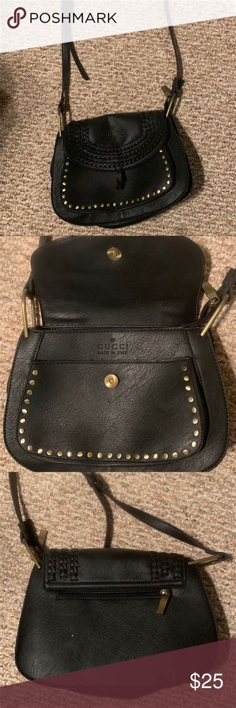 gucci black backpack replica|knock off gucci crossbody bags.